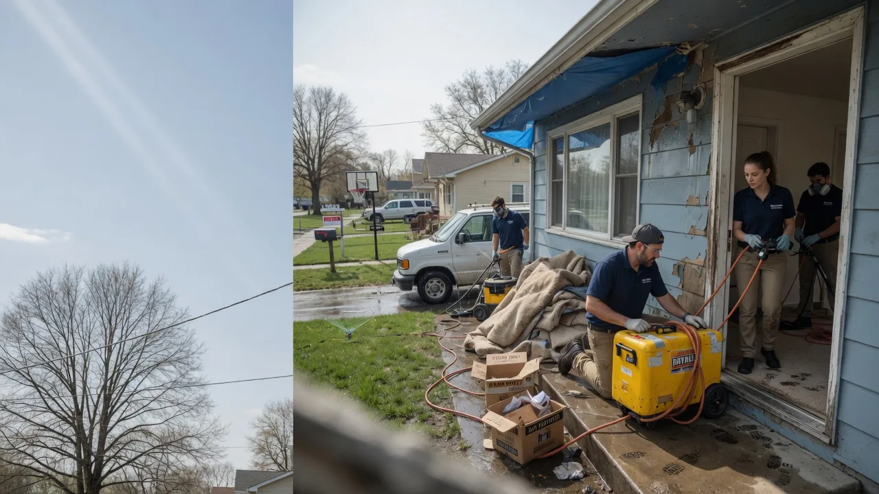 Basement Flood Cleanup in Velpen, IN near me